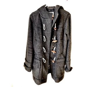 Roots wool jacket with hood